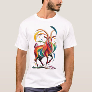 Goat Beautiful art T-Shirt