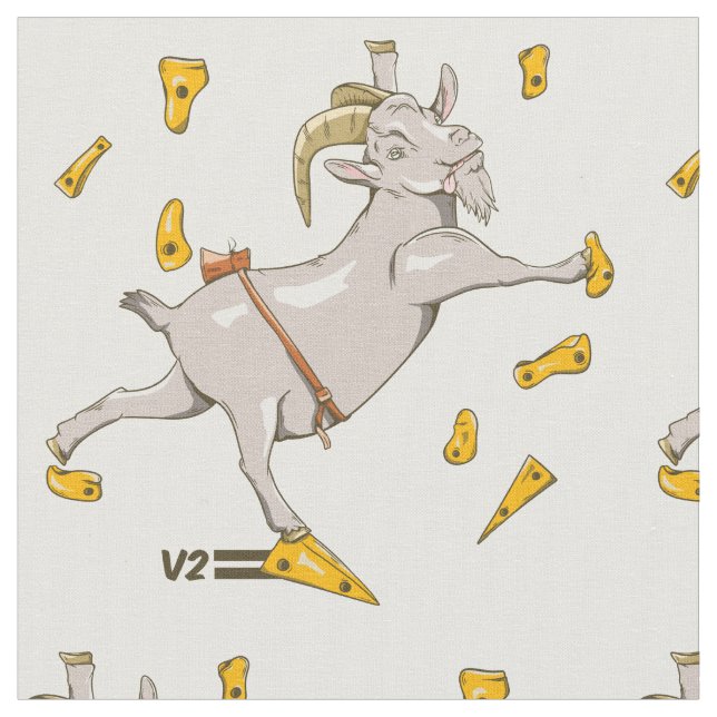 Goat Bouldering gym Fabric (Close Up)