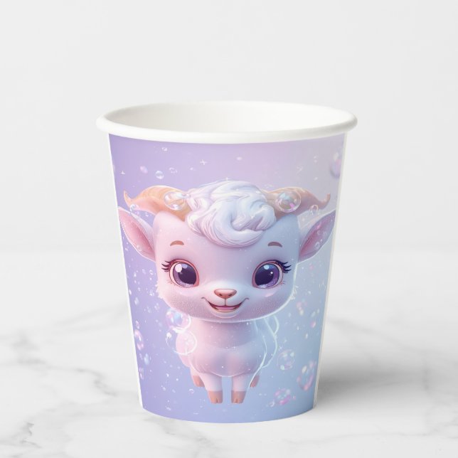 Goat Bubble Paper Cups (Front)