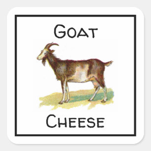 Goat Cheese Square Sticker