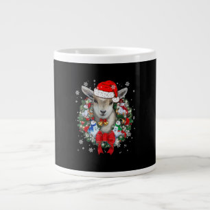 Goat Christmas Ornament Decoration Gift Xmas Gift Large Coffee Mug