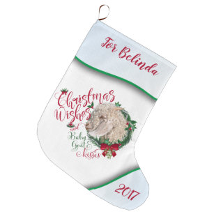Gift Bags 'Goat' Christmas Stockings SG026577 