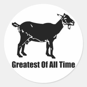 GOAT CLASSIC ROUND STICKER