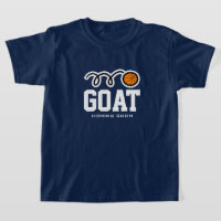 GOAT coming soon funny basketball t shirt for kids