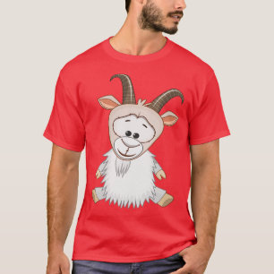 Goat Cute Kawaii toon T-Shirt