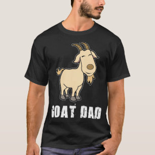 Goat Dad Farm Animals Farmer Farming Herd Livestoc T-Shirt