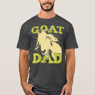 Goat Dad Farming Farmer Gift T-Shirt
