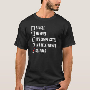 Goat Dad Father T-Shirt