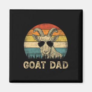 Goat Dad Goat Lovers Daddy Father's Day  Magnet