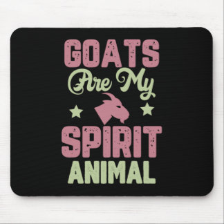 Goat design mouse mat