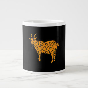 Goat Easy Halloween Outfit Large Coffee Mug