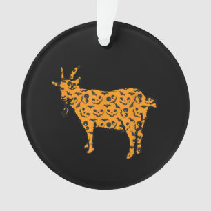 Goat Easy Halloween Outfit Ornament