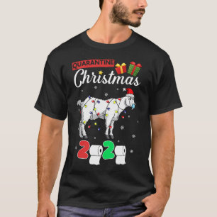 Goat Face Mask Goat Farm Family Quarantine Christ T-Shirt