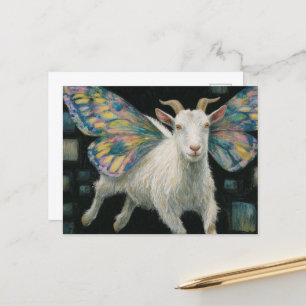 Goat Fairy Postcard
