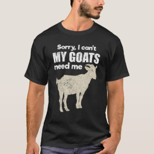 Goat Farm Animal Farming Farmer Goat T-Shirt