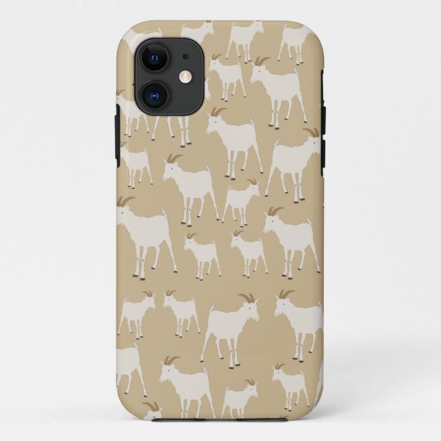 Goat Farm Animal Pattern  Case-Mate iPhone Case (Back)