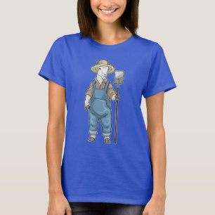 Goat Farmer Shovel Farm T-Shirt