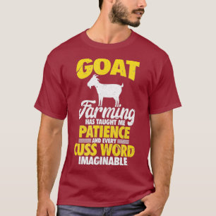 Goat Farming Shirt I Funny Goats Farmer Shirt