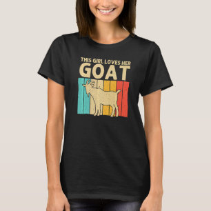 Goat For Girls Kids Women Goat Whisperer   1 T-Shirt