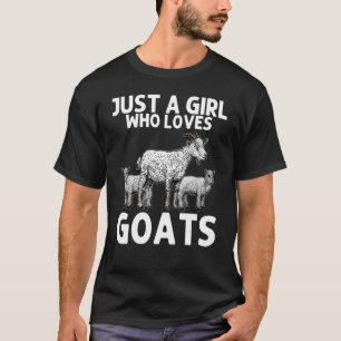 Goat For Girls Women Kids Goat T-Shirt