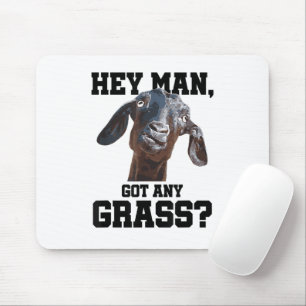 Goat for Goat Lovers Farm Apparel Meme Pun Funny G Mouse Mat