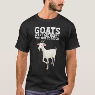 Goat For Men Women Goat Farmer Goats Farm Animal T-Shirt