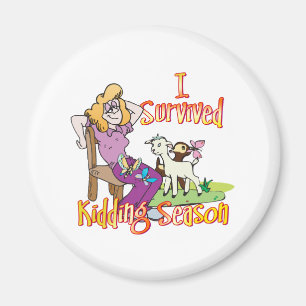 GOAT   Funny Kidding Season by GetYerGoat Magnet