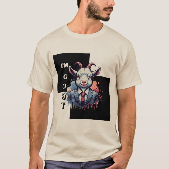 GOAT Funny T-Shirt (Front)