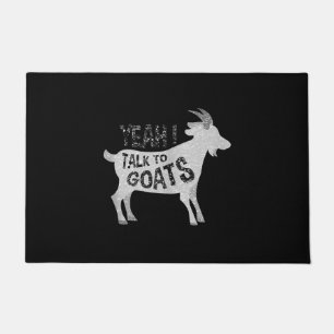 Goat Gifts for Goat Lovers Funny Doormat
