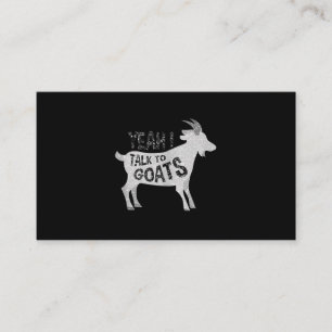Goat Gifts for Goat Lovers Funny Enclosure Card