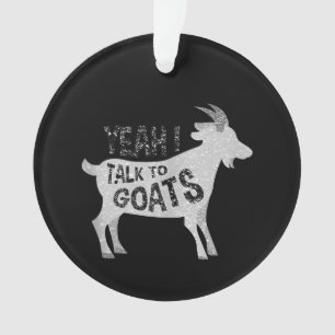 Goat Gifts for Goat Lovers Funny Ornament