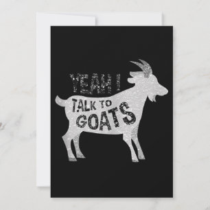 Goat Gifts for Goat Lovers Funny Save The Date