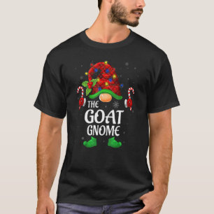 Goat Gnome Buffalo Red Plaid Matching Family Chris T-Shirt