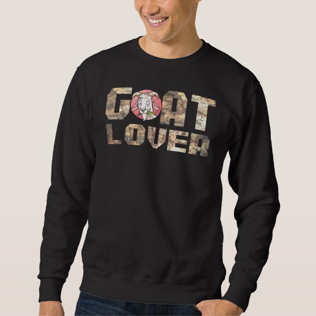 Goat Goat Animal Sweatshirt (Front)