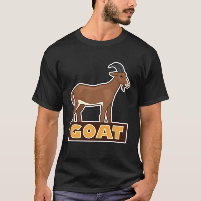 Goat Goats For Goat   1 T-Shirt (Front)