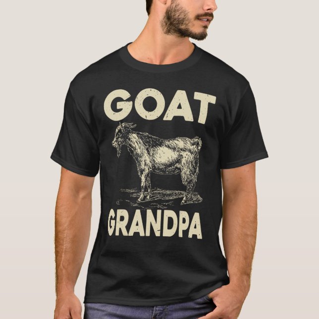 Goat Grandpa T-Shirt (Front)