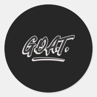 Goat Greatest Classic Round Sticker