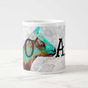 GOAT Greatest Of All Time Colourful Goat Mug Cup