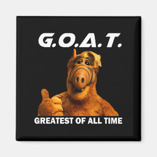 Goat Greatest Of All Time Funny Meme Magnet
