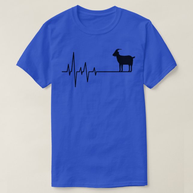 Goat Heartbeat 2 T-Shirt (Design Front)
