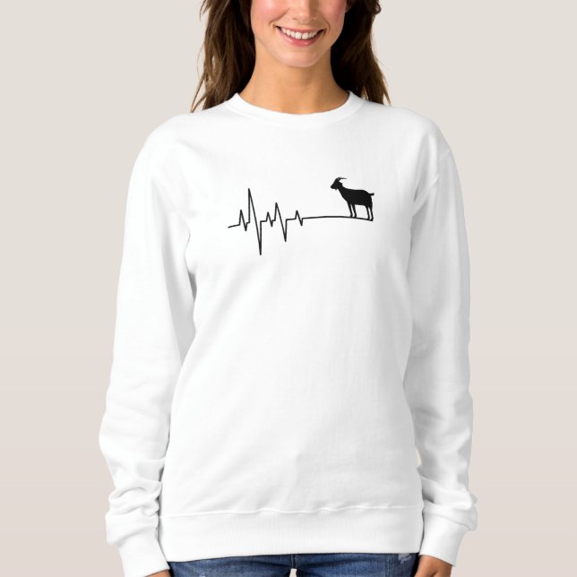 Goat Heartbeat Sweatshirt (Front)