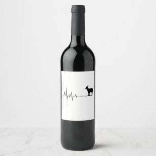 Goat Heartbeat  Wine Label