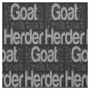 Goat Herder Extraordinaire Fabric