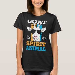 Goat Is My Spirit Animal Goat Whisperer Farm Anima T-Shirt