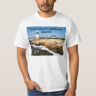 Goat Island Lighthouse, Maine T-Shirt