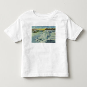 Goat Island View of American Falls in Winter Toddler T-Shirt