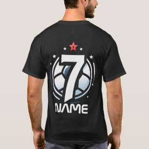 GOAT jersey number 7 personalized  T-Shirt