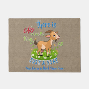 GOAT   JUST A GOAT GetYerGoat™ Doormat