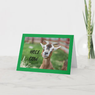 GOAT KIDDING AROUND FOR YOUR **13th BIRTHDAY**   Card