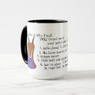 Goat, lamanch goat, funny goats mug